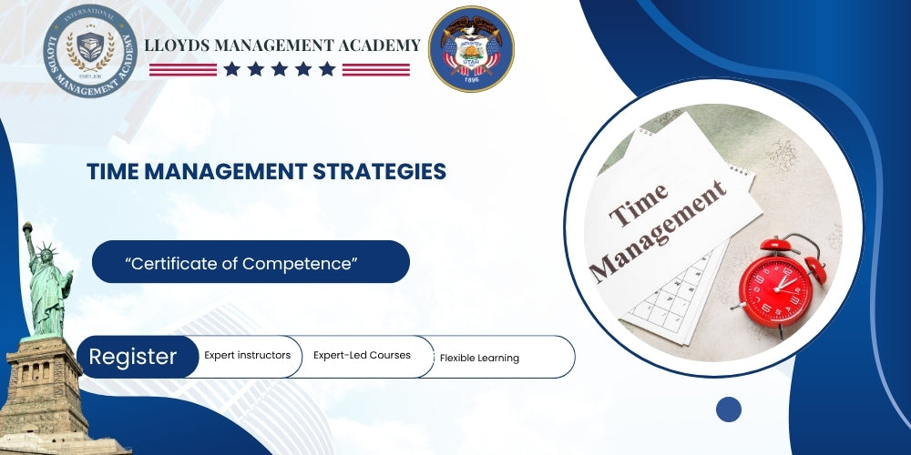 Time Management Strategies Professional Program